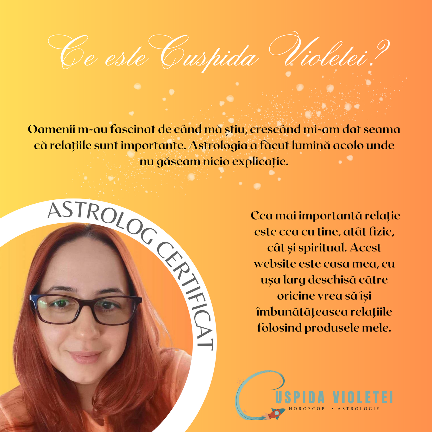 ce este cuspida violetei si fotografie cu astrologul certificat